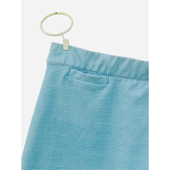 Peter Millar Blue Polka Dot Golf Skort Size M Built-In Shorts UPF 50+ Wicking Pe - Picture 3 of 6
